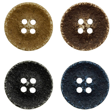 Distressed Textured Resin Buttons 50pcs
