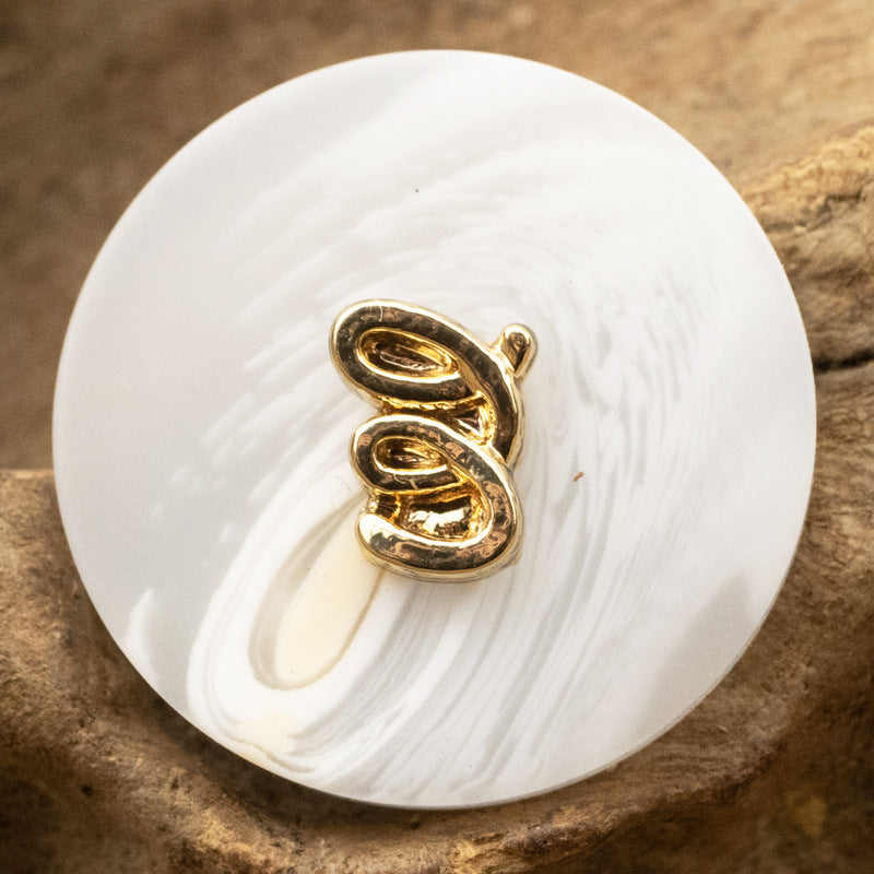 Modern Resin Buttons with Metal Shank for Women's Casual Blazers 10pcs White