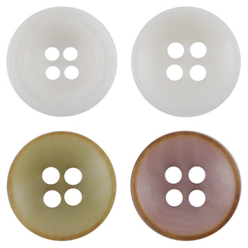 11.5mm Bowl-Shaped Pink-Purple Fruit Buttons for Children's Sweaters 40 Pack
