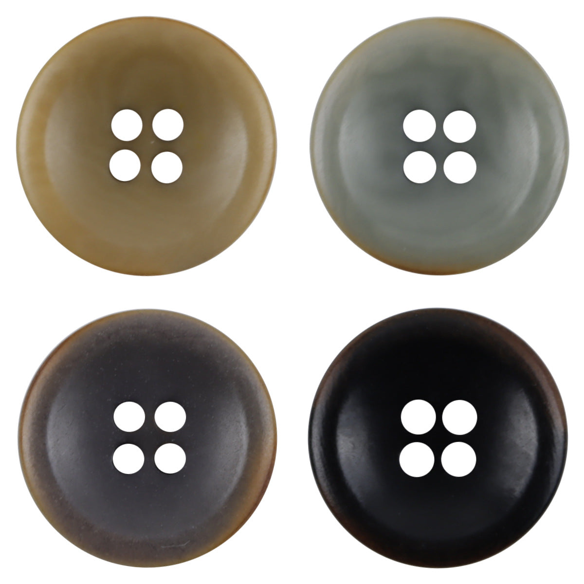 17.5mm Natural Fruit Buttons for Spring Children's Cardigans 40 Pack