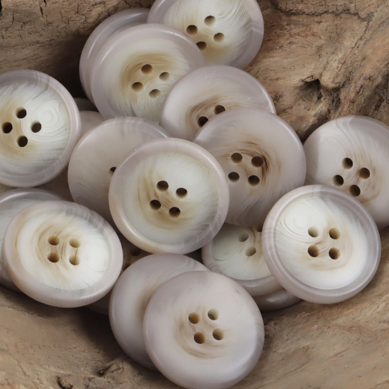 Colorful Cherry Blossom Resin Buttons for Children's Shirts,20pcs Light Purple