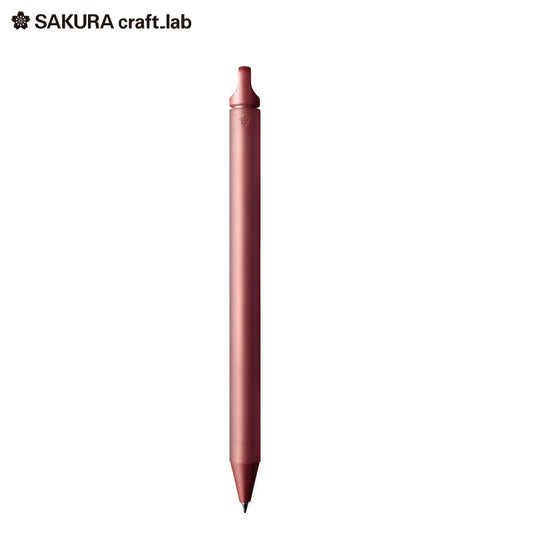 Sakura Craft Lab 002 Gel Pen - Black Ink Pink