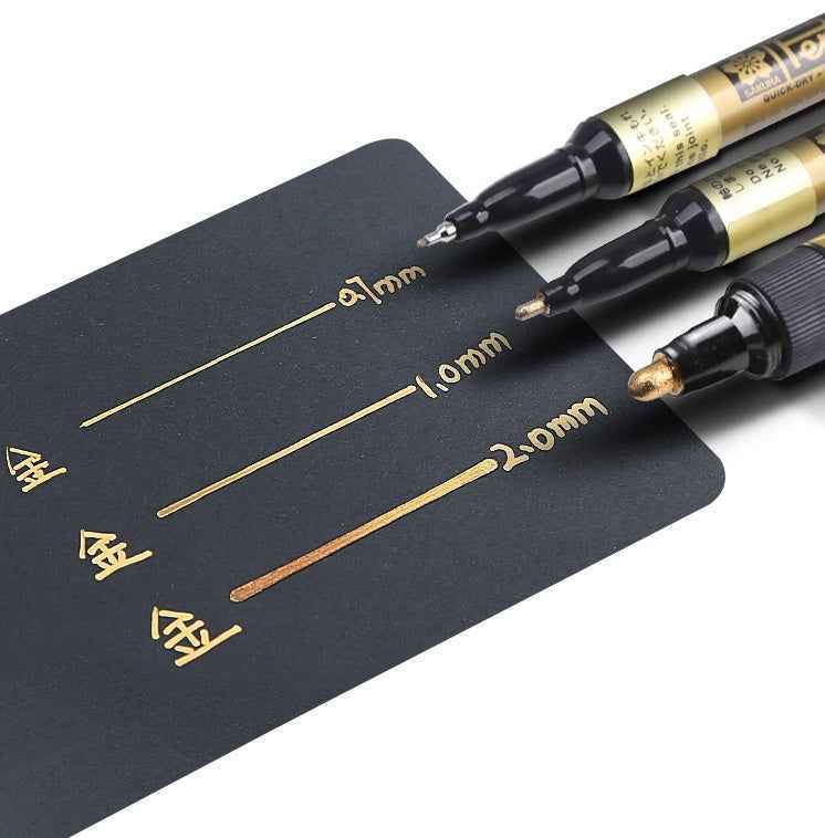 Sakura Pen-Touch Paint Marker Gold/Silver/White 3 Color Pack