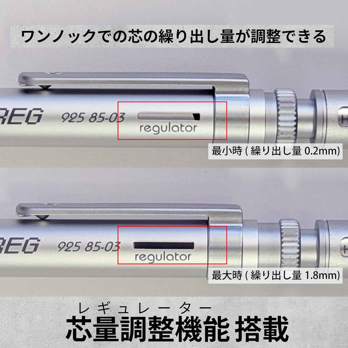 Staedtler 925 85 REG Mechanical Drafting Pencil – Silver - 0.3/0.5mm