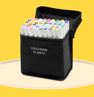 TOUCHNEW T8 Art Markers 60 Colors Animation Design Set