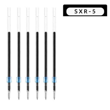 Uni SXR-5 Jetstream Ballpoint Pen Refill 0.5mm Black/Red/Blue 6 Pack Black