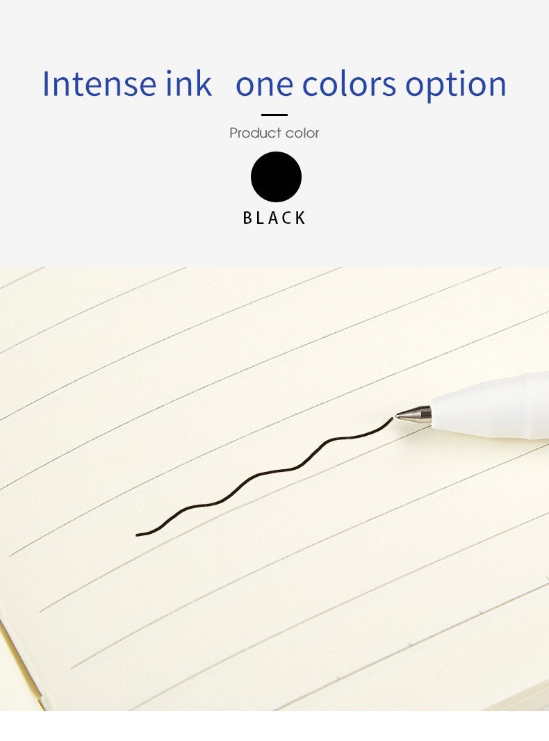 Baoke PC3638 Gelstift, Schwarz, 12 Stück