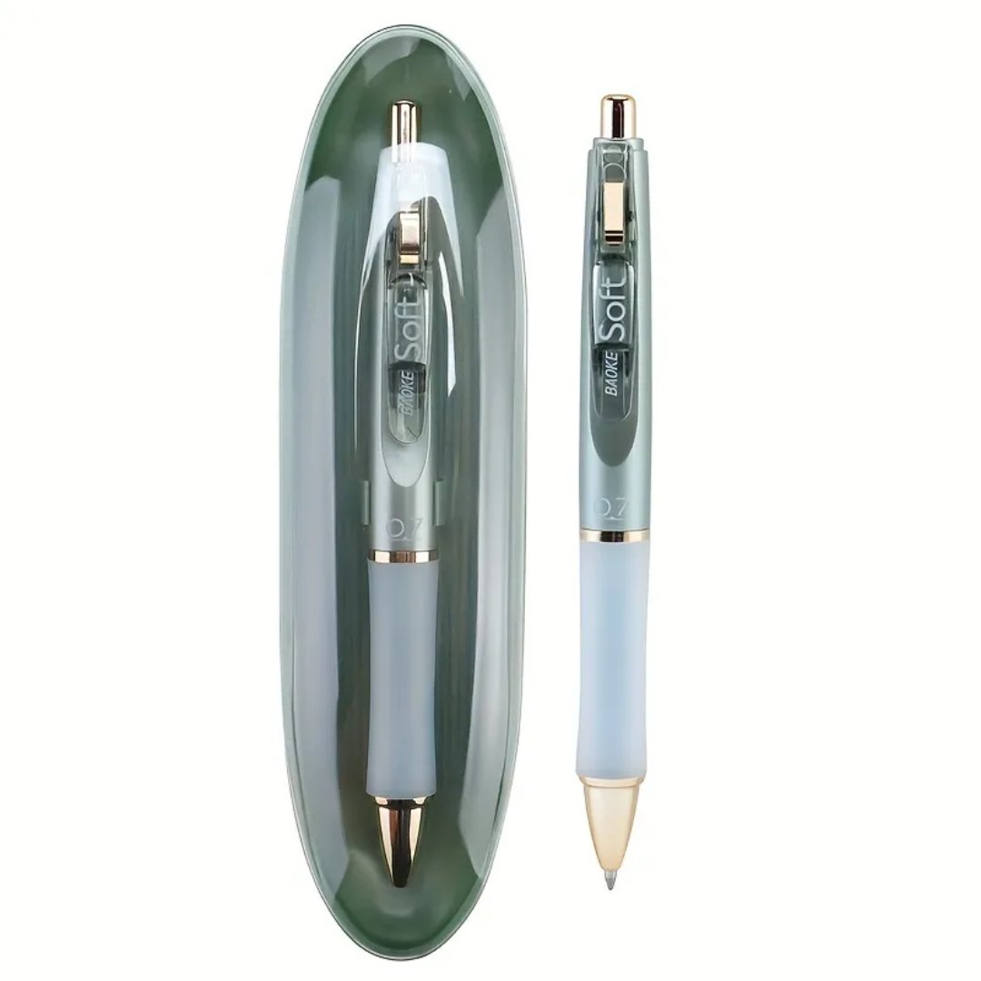 Baoke Soft 0.7 Gel Ink Pen 0.7MM Green