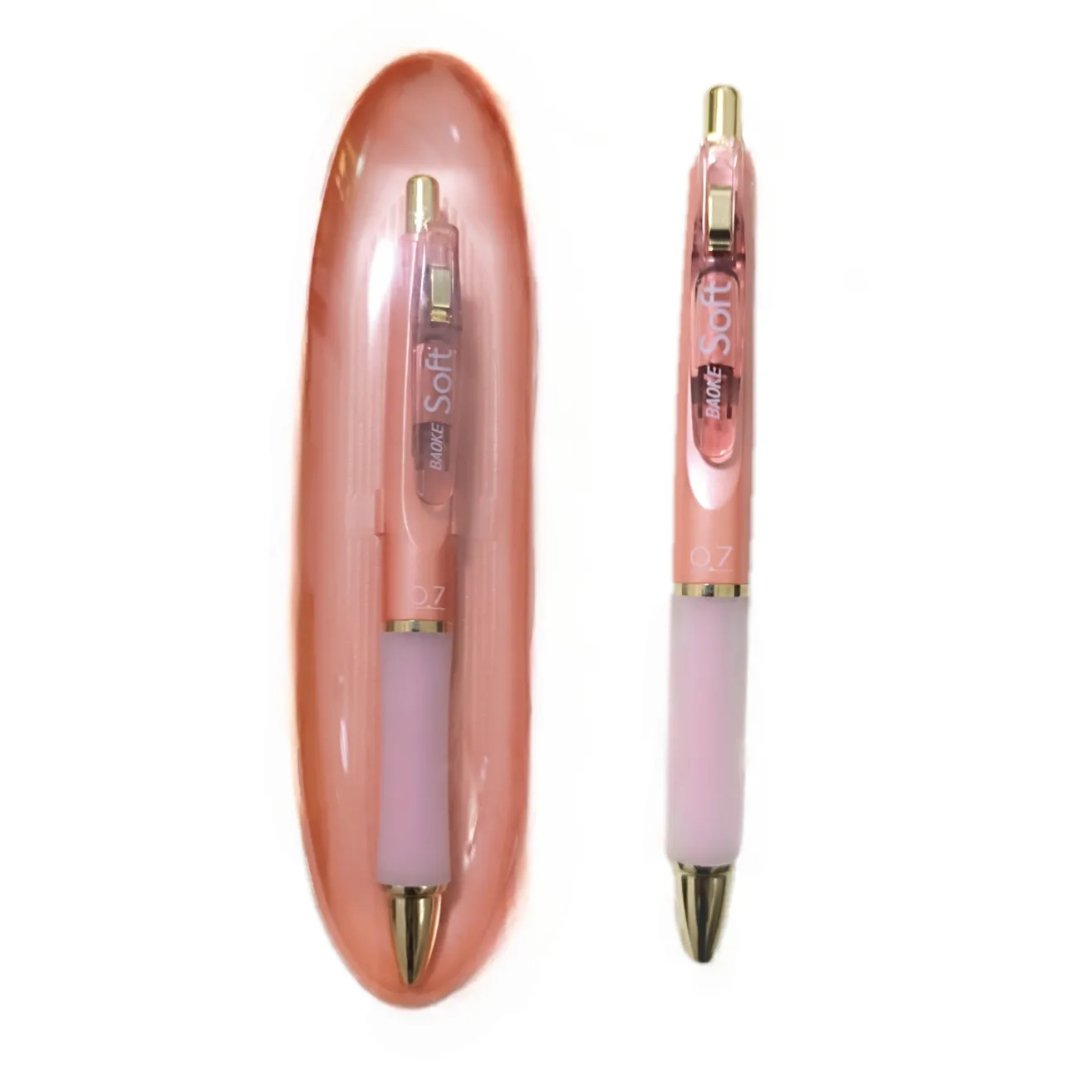 Baoke Soft 0.7 Gel Ink Pen 0.7MM Orange