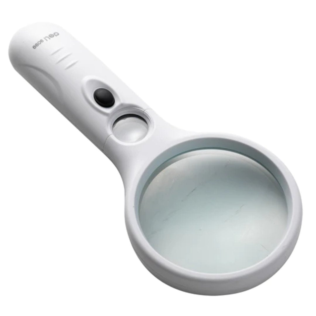 Deli 9099 Loupe 3X avec lumière LED