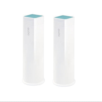 Kokuyo Gloo vierkante lijmstift, kleur verdwijnt, 40 g, 2 stuks