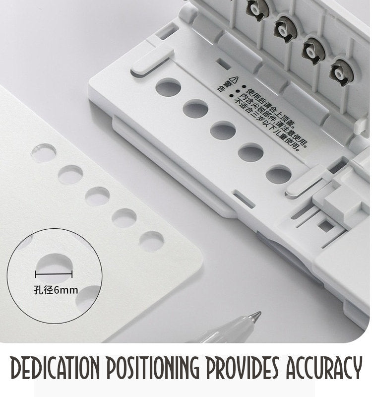 KOKUYO Campus 8 Hole Punch Portable for A5/B5/A4