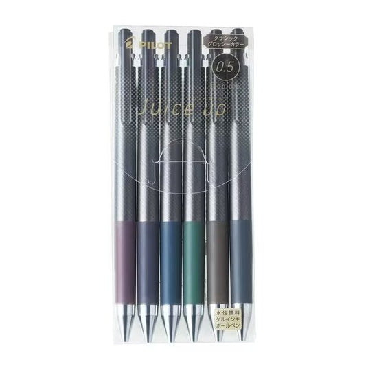 Pilot Juice Up Gel Ink Pen Glossy 6 Color Set 0.5mm