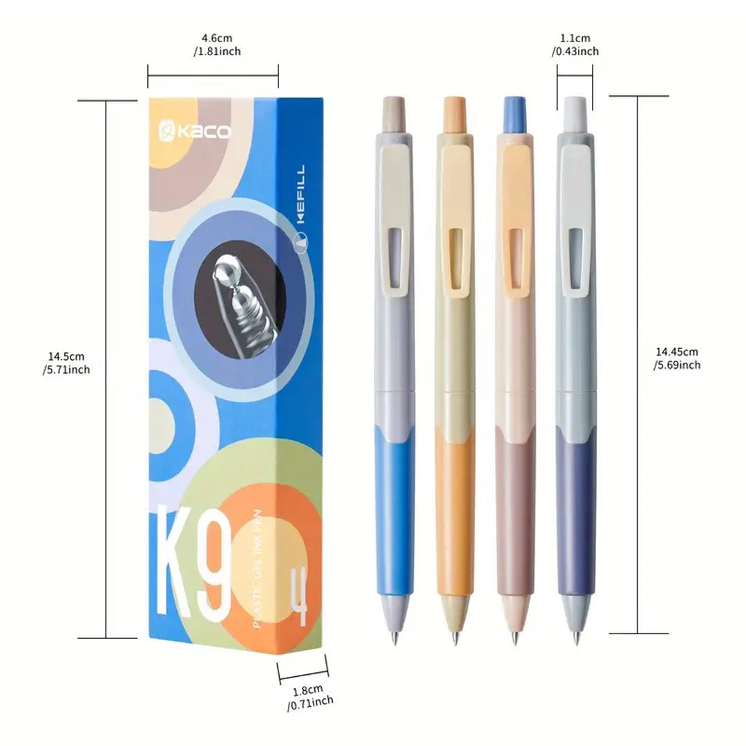 Kaco K9 Garden Party Gel Pen 4 Pack