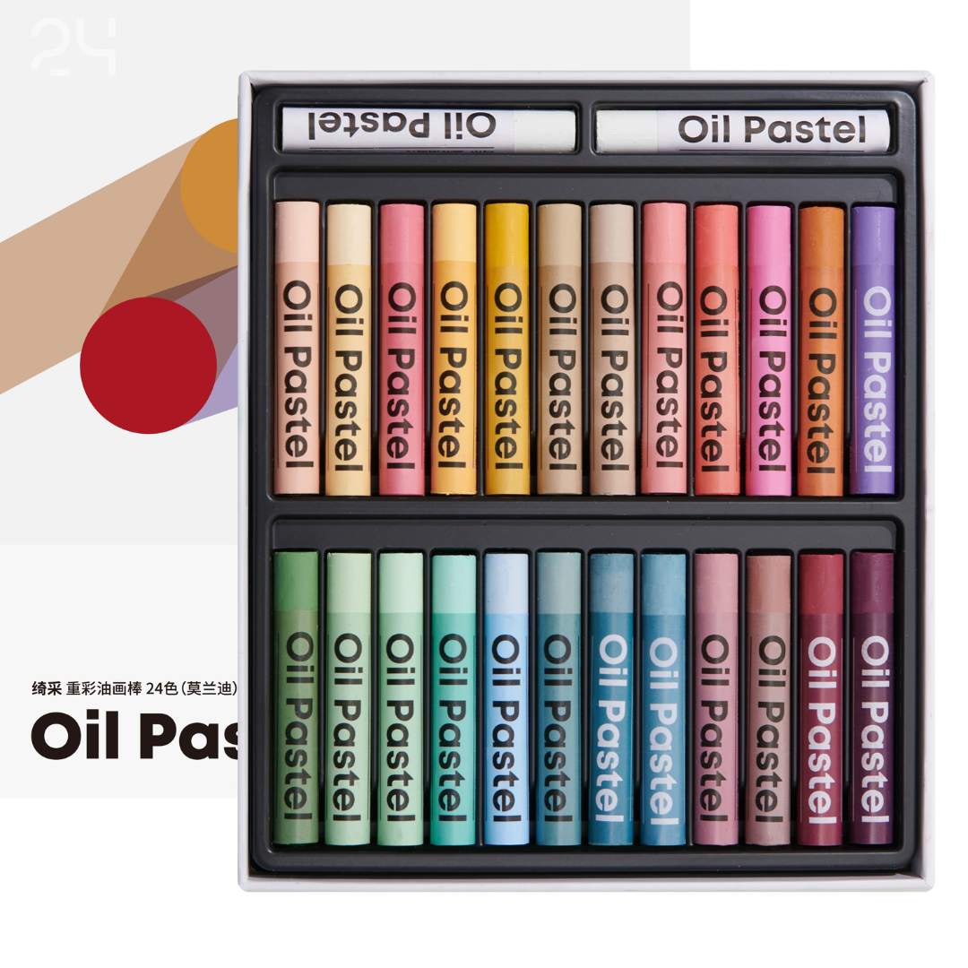 Kalor Ölpastellstifte – Packung mit 24 und 48 Farben