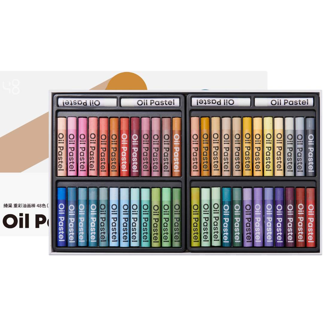 Kalor Ölpastellstifte – Packung mit 24 und 48 Farben