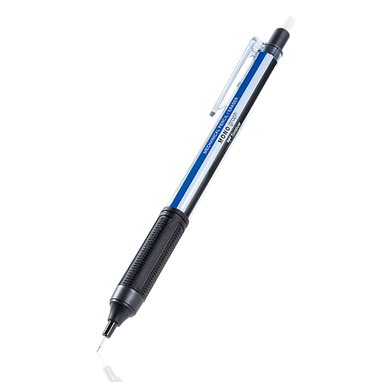 Porte-mine Tombow Mono Graph Lite avec gomme - 0,3 mm