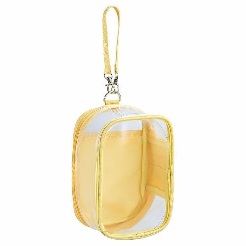 LIHIT LAB myfa Decoration Box Pouch Storage Case for Small Plush Toys Honey Yellow
