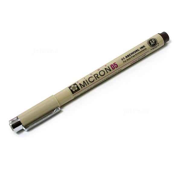 Stylo Sakura Pigma Micron - Taille 05 - 0,45 mm - Noir (Paquet de 3)