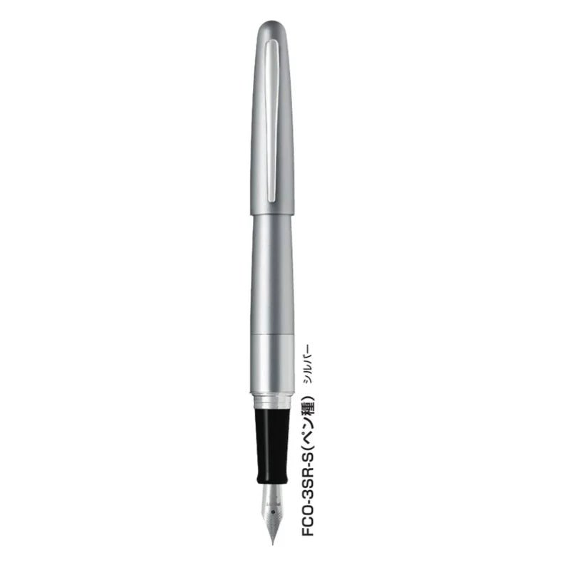 Pilot Cocoon Fountain Pen Metal Body Silver
