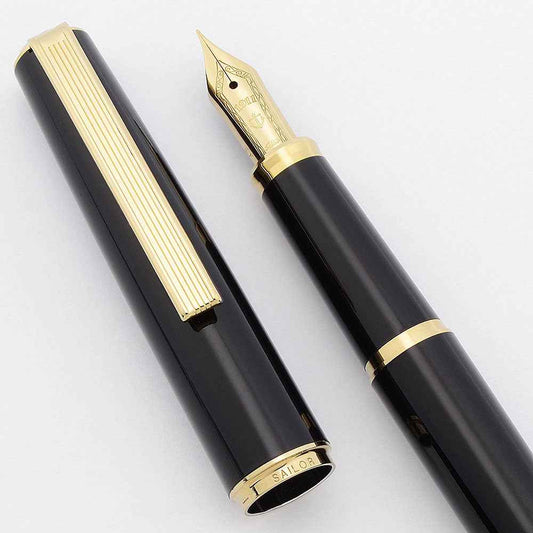 Sailor Young Profit Fountain Pen Black Fine Nib