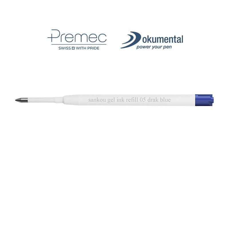 Sankou Doctor’s Nurses Metal Ballpoint Pen 0.5mm Blue-Black Ink