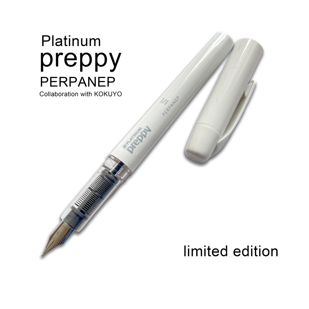 KOKUYO PERPANEP x Platinum Preppy Fountain Pen | Paper-Matched Ink System | Japanese Stationery Collaboration