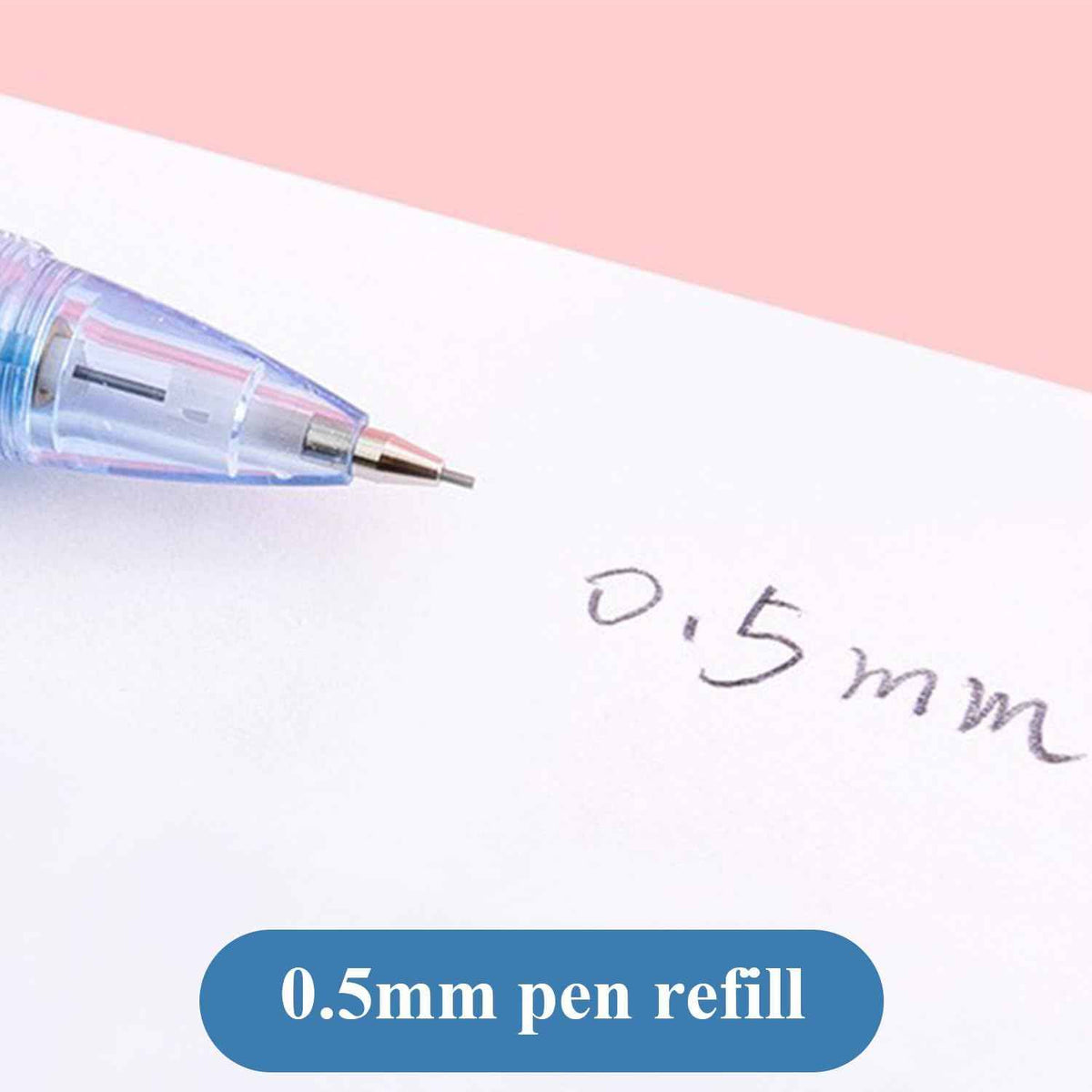M&G 10 stk 0,5 mm mekaniske blyanter sett med flott grep