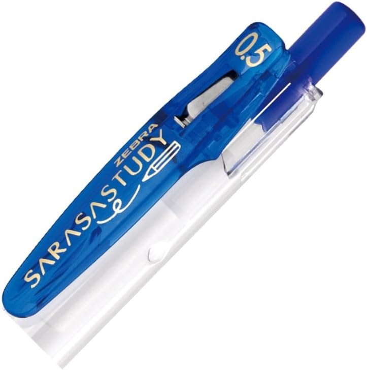 Zebra JJM88 Sarasa Study Stylo à bille gel 0,5 Noir 10 pièces