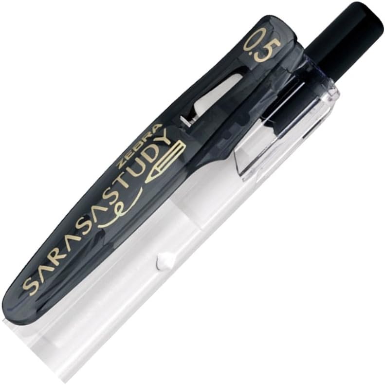 Zebra JJM88 Sarasa Study Stylo à bille gel 0,5 Noir 10 pièces