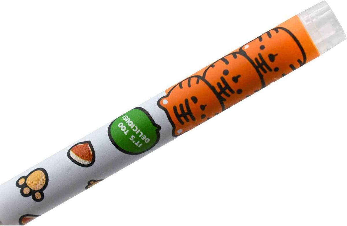 12 STKS Tijger Vloeibare Inkt Sneldrogende Inkt Rollerball Pennen Zwarte Inkt