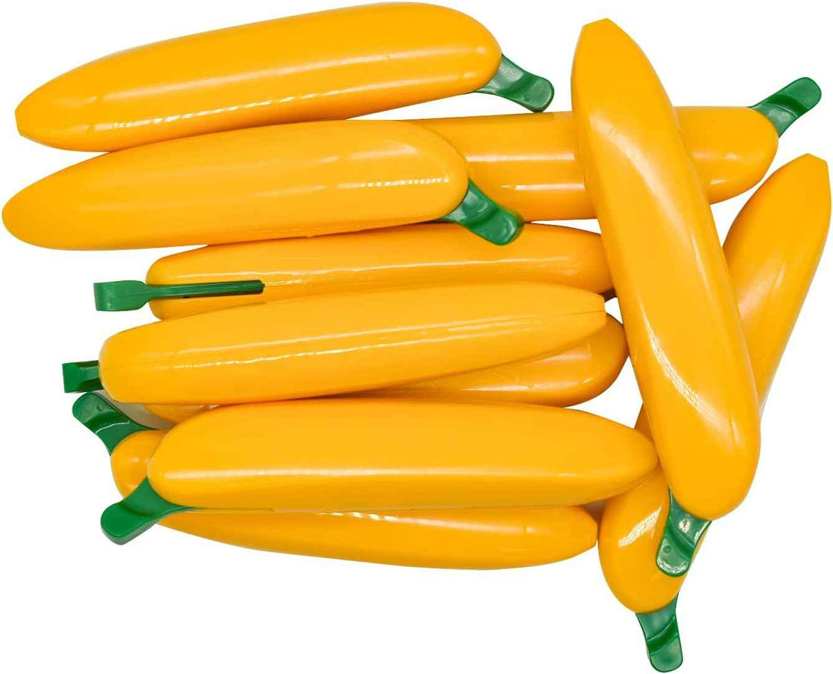 10PCS Novelty Banana Fruit Kids Ballpoint Pens 1.0mm Black Ink