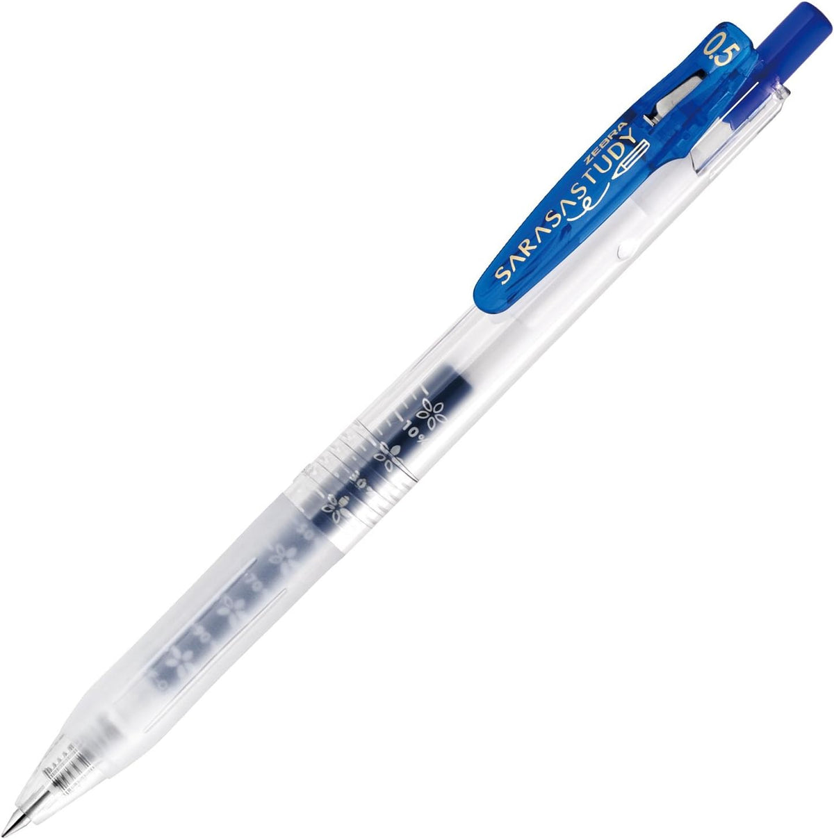 Zebra JJM88 Sarasa Study Stylo à bille gel 0,5 Noir 10 pièces