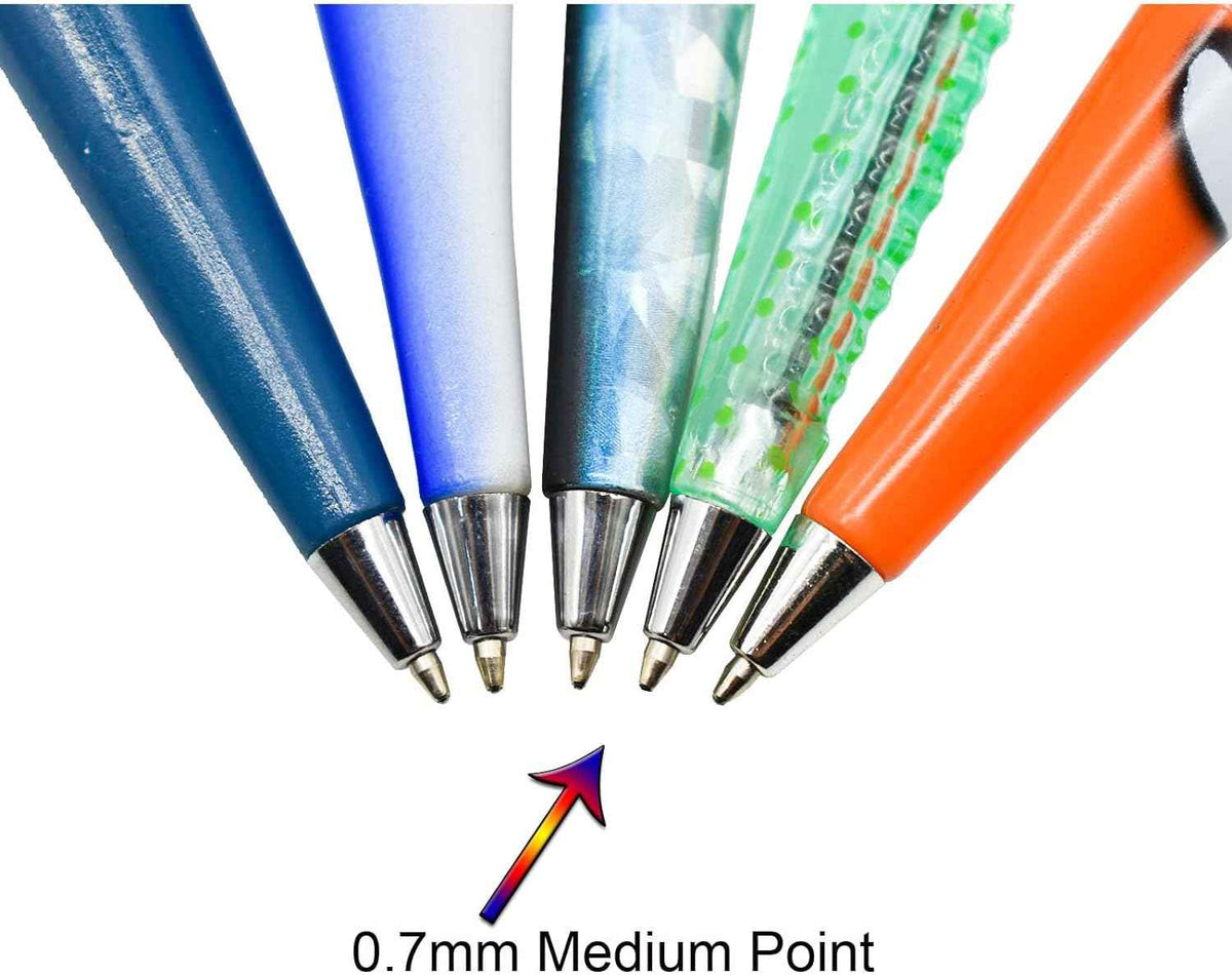 5PCS Clownfish Shark Sea Horse Dolphin Pens Sea Animal Ballpoint Pens