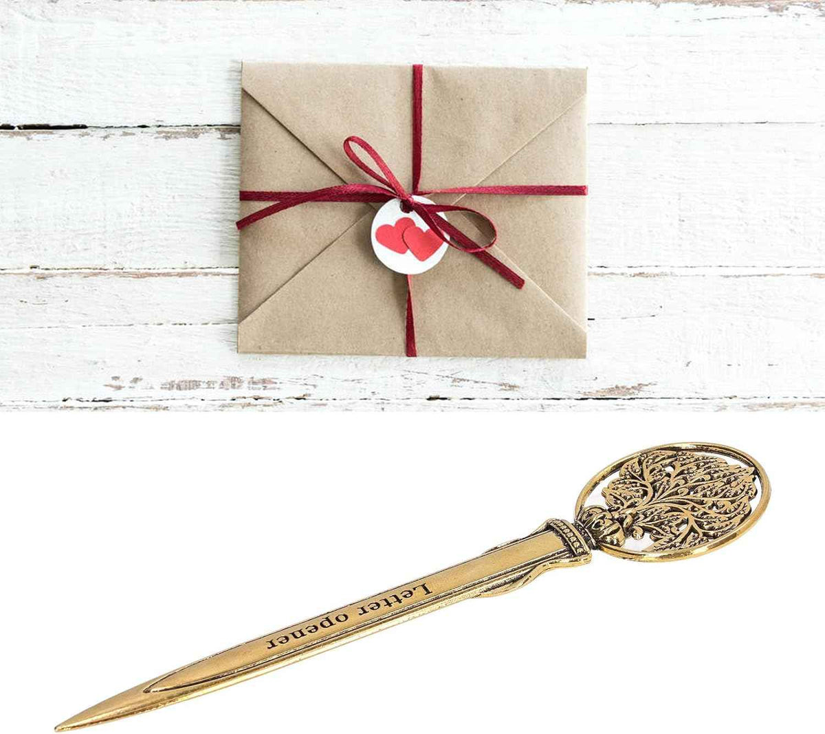 3pcs Retro Letter Opener Knife Compact Portable Envelope Slitter