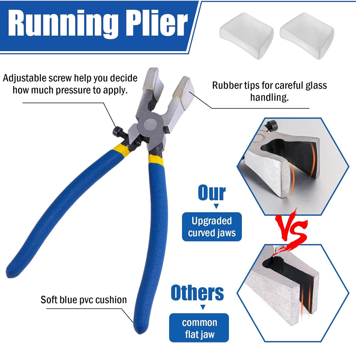 Glas tång och penna stil Glas Cutter Tool Set