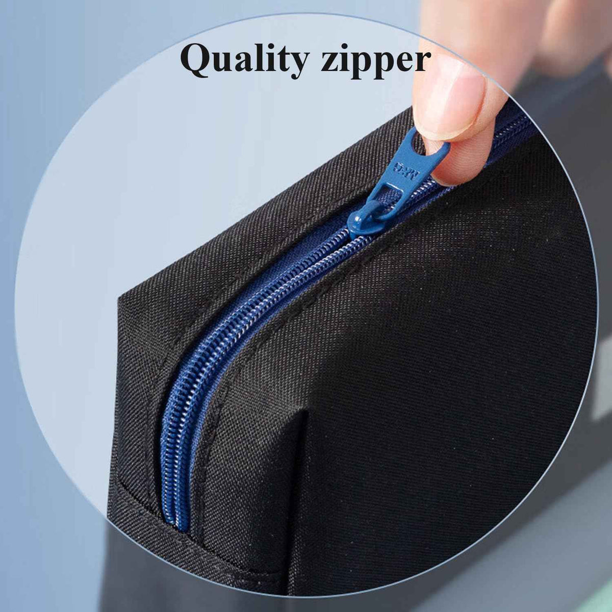 M&G Pencil Case Makeup Bag with Zipper for Student