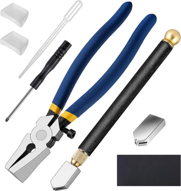 Glas tång och penna stil Glas Cutter Tool Set