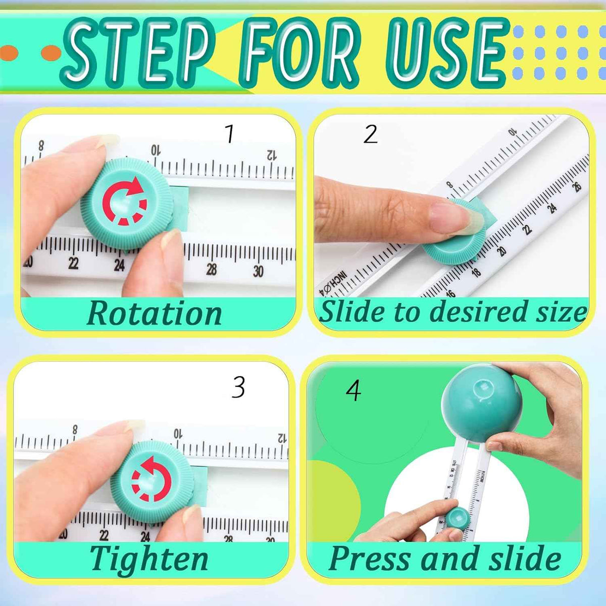 Circle Cutter for Paper Crafts Cardboard Cutting Tools