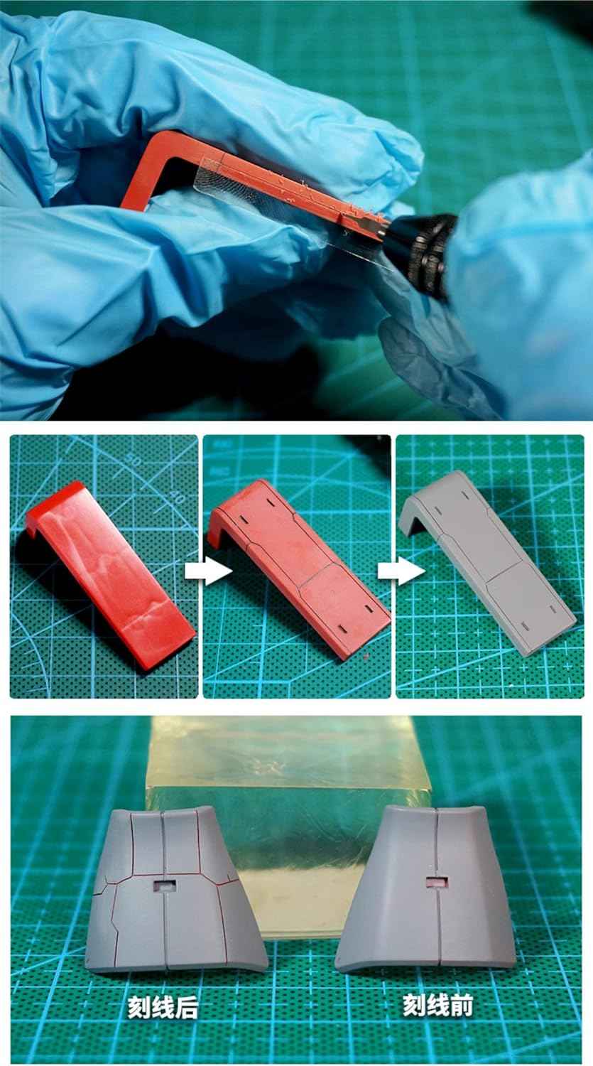 Tunstang Steel Blades Model Scriber Mejsel För RG 1/144 MG 1/100 Skalmodell
